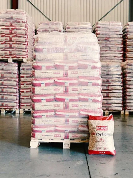 Palette de pellets mm royal ( royal pellets ) – 78 sacs plastique