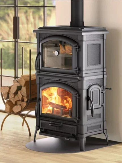 Poêle à bois avec four Isotta Forno EVO - 9,7 Kw